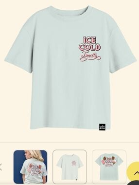 NWT Whistle & Flute Kids Kawaii Ice Cold Treats T‑Shirt - Size 3/4